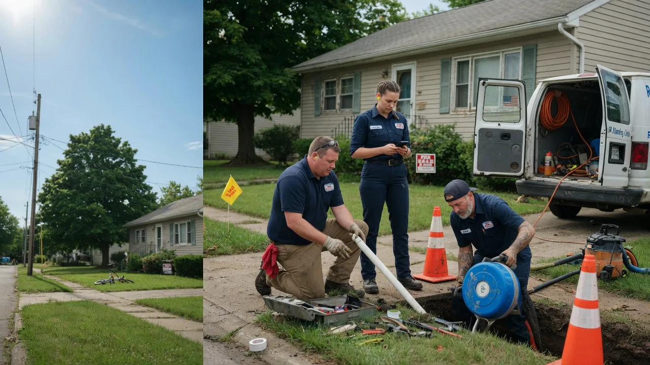 Sewer Line Repair in Erbacon, WV near me